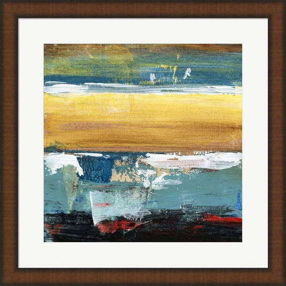 Great Art Now H2O Elements by Scott Hile, Framed Wall Art, 19.75W x 19.75H