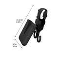 thumbnail image 3 of Stroller Phone Holder Stand with Hook Mounting Slot and 360-Degree Swivel for Baby Strollers, 3 of 4