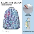 thumbnail image 5 of Artistic Paisley Print Backpack – Unique Paisley Gift for Teens & Adults, Durable Waterproof Bookbag for Work, Ergonomic Laptop Backpack for All-Day Use, 5 of 6
