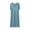 Sky Blue, variant on Miqool Womens Nightgowns Cotton Soft Sleepwear Short Sleeve Sleep Shirts V Neck Nightshirt Pajamas Dress