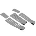 thumbnail image 2 of Juego de alfombrillas de tracción grises para un mejor agarre y seguridad, 5 piezas de almohadillas antideslizantes de EVA para tablas de surf y cubiertas de barcos, 2 of 8