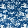 thumbnail image 4 of Waverly Inspirations 100% Cotton 45" x 2 Yards Precut Toile Navy Print Sewing & Crafting Fabric, 1 Each, 4 of 4