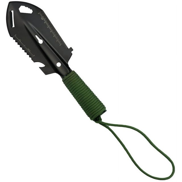 Pelle Portable Multifonctionnelle Mini Légère pour Randonnée Camping Pelle à Truelle pour Jardin (D)