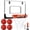 Court, variant on Indoor Portable Mini Basketball Hoop Set with 3 Balls for Kids and Adults - Pro Sport Basketball Hoop for Door with Basketball Accessories Perfect Christmas Birthday Toys for Kids Boys Teen