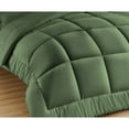 thumbnail image 4 of 3 Piece New Fluffy Pattern Comforter Set, 800 TC, 100% Egyptian Cotton, Twin/Twin XL Size Moss Solid, 4 of 6