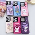 thumbnail image 3 of Caja del teléfono de dibujos animados 3D Hello Kitty para Iphone 15 15 pro max 14 14 promax, 3 of 4