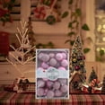 thumbnail image 4 of Clear Glitter Hanging Shatterproof Baubles for Decoration, 4 of 5
