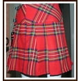 thumbnail image 4 of Royal Stewart Ladies Knee-Length Kilt Skirt 16" Tartan Pleated Design, Classic Scottish Style for Casual & Formal Wear, 4 of 4