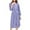 Purple, variant on JGTDBPO Robes For Women Classic Unisex Premium Cotton Thick And Fleece Night Gown Plush Long Terry Clothes Household Sashes Loungewear Clothes Flannel Hooded Warmth Beibei Fleece Bathrobe Long Pajamas