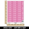 thumbnail image 2 of Please Forward Letter Mail Sticker Set - Hot Pink - Gloss Finish - 1.5" Small, 2 of 7