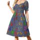 thumbnail image 2 of ¡CERVEZA! Vestido de manga corta para mujer, vestidos de noche de verano para mujer., 2 of 7
