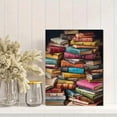 thumbnail image 2 of UXIEQU Vintage Books Canvas Wall Art Print 15.75x11.81 Inches, 2 of 8