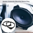 thumbnail image 2 of Anillo Espaciador de Altavoz Único Bargains Adaptador de Altavoz Tweeter para VW Golf V para 6.5" 2 Pcs, 2 of 7