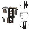 thumbnail image 4 of TUHOME Manchester 250 Closet System -  Black - Engineered Wood, 4 of 9