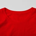 thumbnail image 4 of Tittly T Shirts for Women Spring Tops for Women Womens Fashion Workout T Shirts Athletic Plus Size Tops Summer Trendy Clothes 2025 Short Sleeve Spring Tee Graphic Tees Tshirts Shirts Red L, 4 of 7