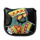 thumbnail image 1 of Advancent Sombrero impermeable duradero de cuero sintético de golf de moda - Cubierta protectora de golf duradera de moda y golf Golf Cuadrado negro K, 1 of 6