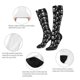 thumbnail image 3 of Balery Pirate skulls Calcetines novedosos Calcetines deportivos Calcetines hasta la rodilla Calcetines de algodón Calcetines originales y geniales, 3 of 6