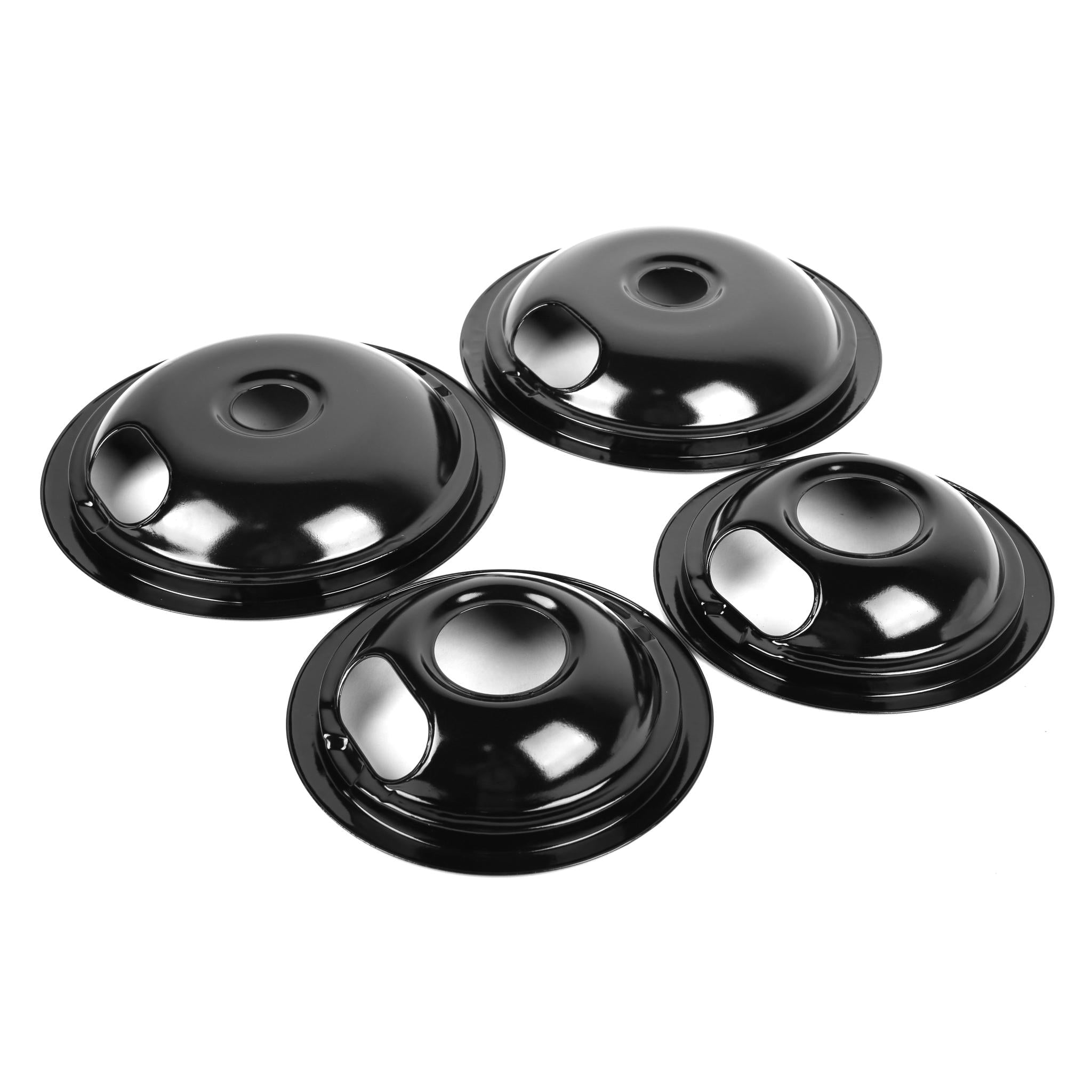 WEN Drip Pan Set, 4 piece set (OEM part number W10290350 Range Drip Pans and W10290353 Burner Drip Pans)