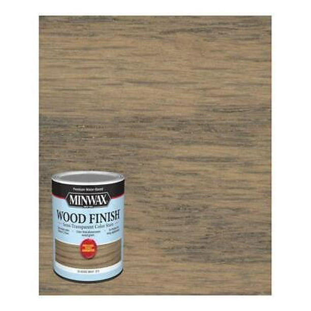 Minwax Wood Finish WaterBased SemiTransparent Classic Gray Water