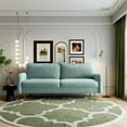 thumbnail image 5 of Enor Furniture Casey 70" Upholstered Modern Velvet Sofa in Green, 5 of 8