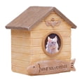 thumbnail image 1 of Urna para mascotas, recuerdo de memoria para dueño de mascota, tallado a mano con ranura para fotos, almacenamiento de memoria para mascotas gato, 1 of 8