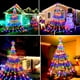 thumbnail image 4 of Adornos navideños guirnaldas de estrellas al aire libre árbol de Navidad, 4 of 5