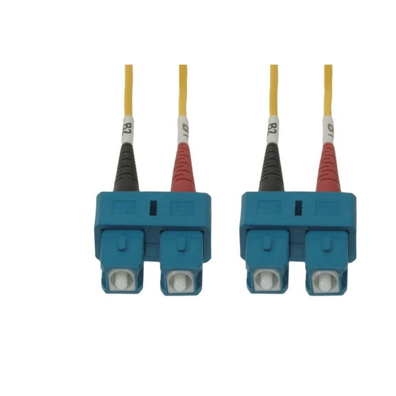 SF Cable SC -SC Singlemode Duplex 9/125 Fiber Optic Cable, 1 meter