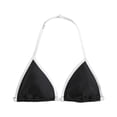 thumbnail image 7 of Xudanell Girl's 2 Piece Graphic Starfish Bathing Suit Halter Triangle Swimsuit Cute Beachwear Bikini Sets (16-17 Years,Black), 7 of 7