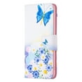 thumbnail image 2 of Feishell for iPhone 15 Pro (6.1 inch) Case,Fashion Painted Pattern PU Leather Shockproof Magnetic Clasp Flip Cover with Card Slots Kickstand Wallet Phone Case,H-Butterfly & Flower, 2 of 8