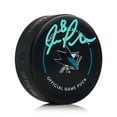 thumbnail image 1 of Joe Pavelski Signed San Jose Sharks Official Game Puck, 1 of 1