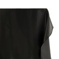 thumbnail image 4 of Zelouf Charmeuse Satin , Sewing, DIY, Crafts Fabric by the Yard, Black, 10 Yard, 4 of 4