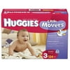 Huggies Little Movers Diapers, Size 3, 124-Count