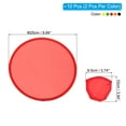 thumbnail image 2 of Uxcell 10" Foldable Flying Disc Folding Pocket Flying Disc Bulk Set 5 Color 10 Pack, 2 of 7