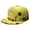 Sunflower an, variant on Ocean Sunset with Palm Trees Flat Visor Hat - Full Panel Snapback Cap - Vibrant Tropical Design - Adjustable Urban Style Cap for Men & Women