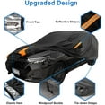 thumbnail image 4 of SUV Car Cover Waterproof All Weather for Automobiles, Outdoor Full Exterior SUV Covers (Length: 193"-208"), 4 of 17