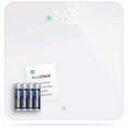 thumbnail image 1 of Accucheck Digital Body Weight Scale from greater goods, Patent Pending Technology (White), 1 of 4