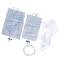 thumbnail image 4 of Sistema de bolsa de drenaje urinario Nikou colector de orina portátil silicona 2 bolsas de catéter urinario tipo 3, 4 of 15