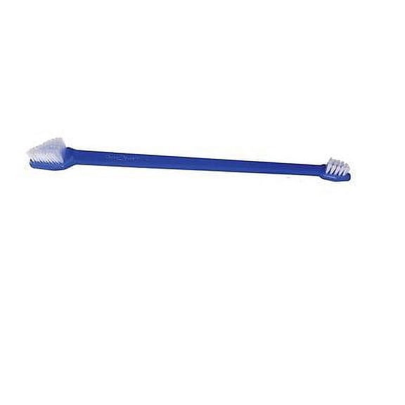 Dual End Dog Toothbrushes for Dogs Cat Pet Oral Dental Care Vet Shelter Bulk Too (1 Toothbrush)