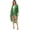 Green, variant on Women's Crochet Long Vest Boho Sleeveless Kimono Cardigan Swimwear Cover up
