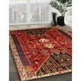 thumbnail image 2 of Ahgly Company Indoor Square Traditional Red Persian Area Rugs, 3' Square, 2 of 6