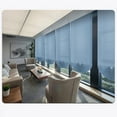 Pleated Window Blinds,Temporary Window Shades Cordless Light Filtering