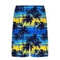 thumbnail image 4 of NTACZA Shorts Mens Holiday Compression Liner Beach Shorts Graphic Vacation Trunks for Men L, 4 of 6