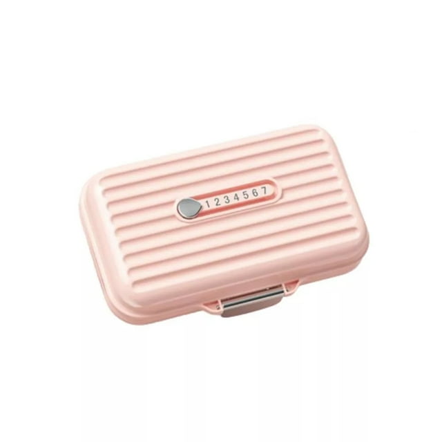 Guardoinrt Dicine Box Travel Case Pill Holder Storage Container Small with a wider Pill OrganizerCompared To Other Small