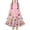 Pink, variant on 4-14 Years Girls Dresses Ruffle Sleeves Summer Kids Cotton Casual Dress Round Neck Sleeveless Party Swing Festive Dress for Girls Pink 9-10 Years