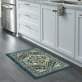 thumbnail image 7 of Mainstays Traditional Persian Teal Blue Print Indoor Accent Rug, 1'8"x2'10", 7 of 7