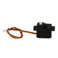 thumbnail image 4 of RC Steering Servo, Long Lasting Black Plastic Perfect Fit RC Boat Servo  For Spare Parts, 4 of 8