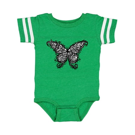 

Inktastic Black Ink Butterfly Gift Baby Boy or Baby Girl Bodysuit