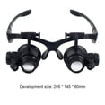 thumbnail image 4 of Gafas Con Lupa LED  Diadema para Joyeros Relojeros, 4 of 9
