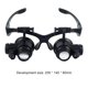 thumbnail image 4 of Gafas Con Lupa LED  Diadema para Joyeros Relojeros, 4 of 9