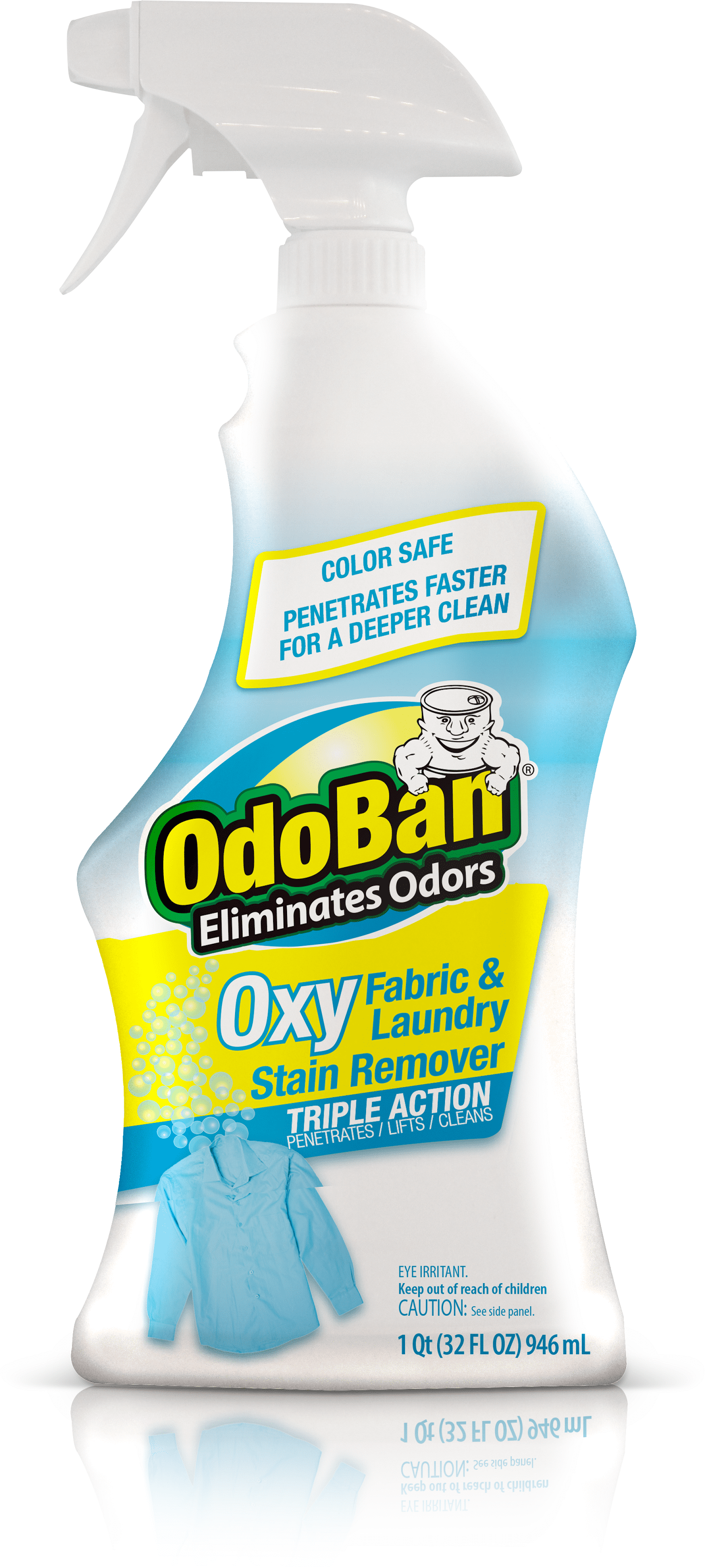 OdoBan ReadytoUse Oxy Fabric and Laundry Stain Remover, Triple Action